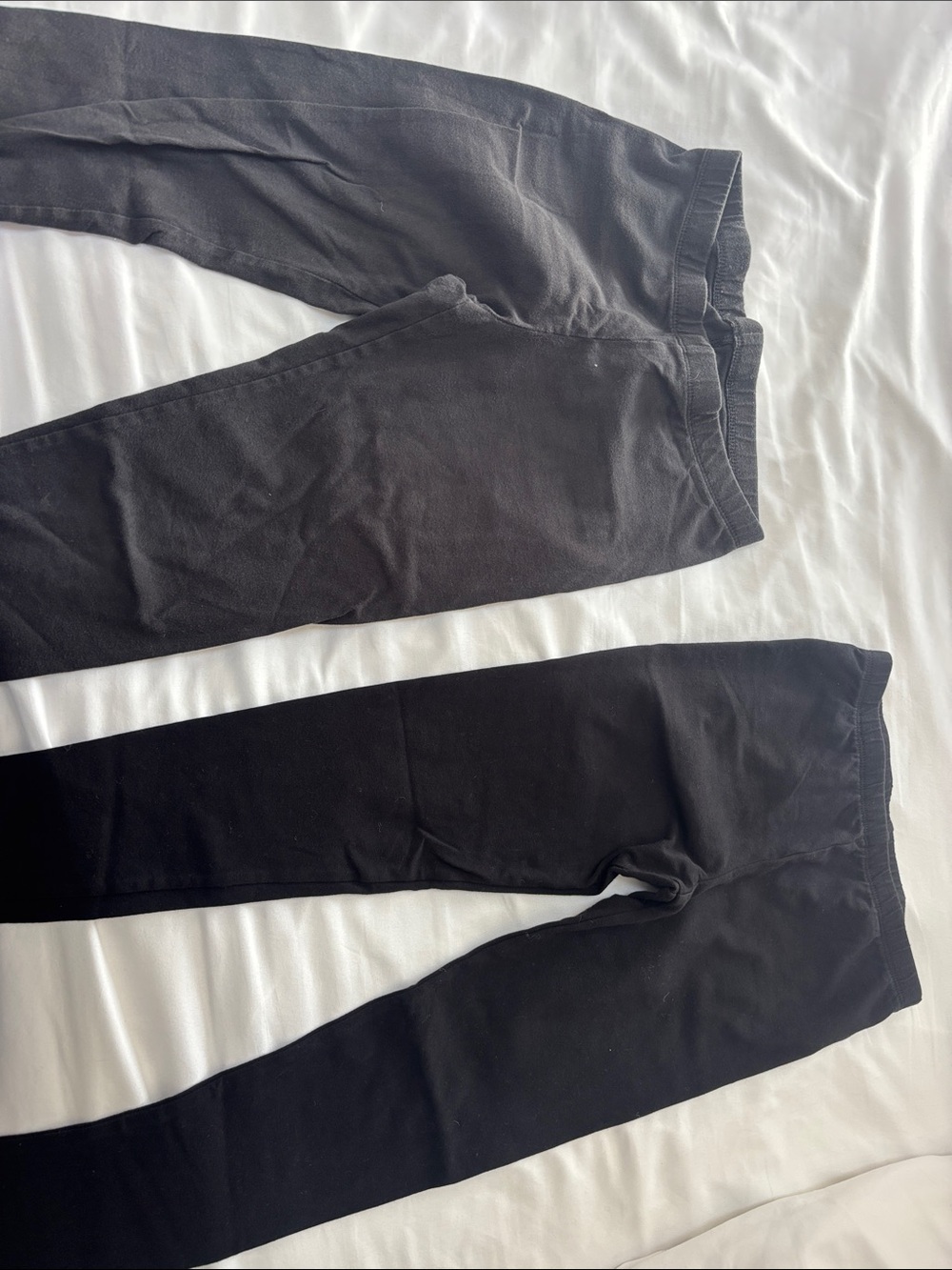 The Children's Place and Members Mark Black Kids Leggings Duo